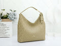 Michael Kors Signature Logo Large Hobo Bag (Beige / Khaki)