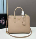 Prada Galleria Saffiano Leather Bag (Beige / Cipria)