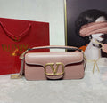 Valentino Garavani Locò Shoulder Bag (Antique Pink / Rose)