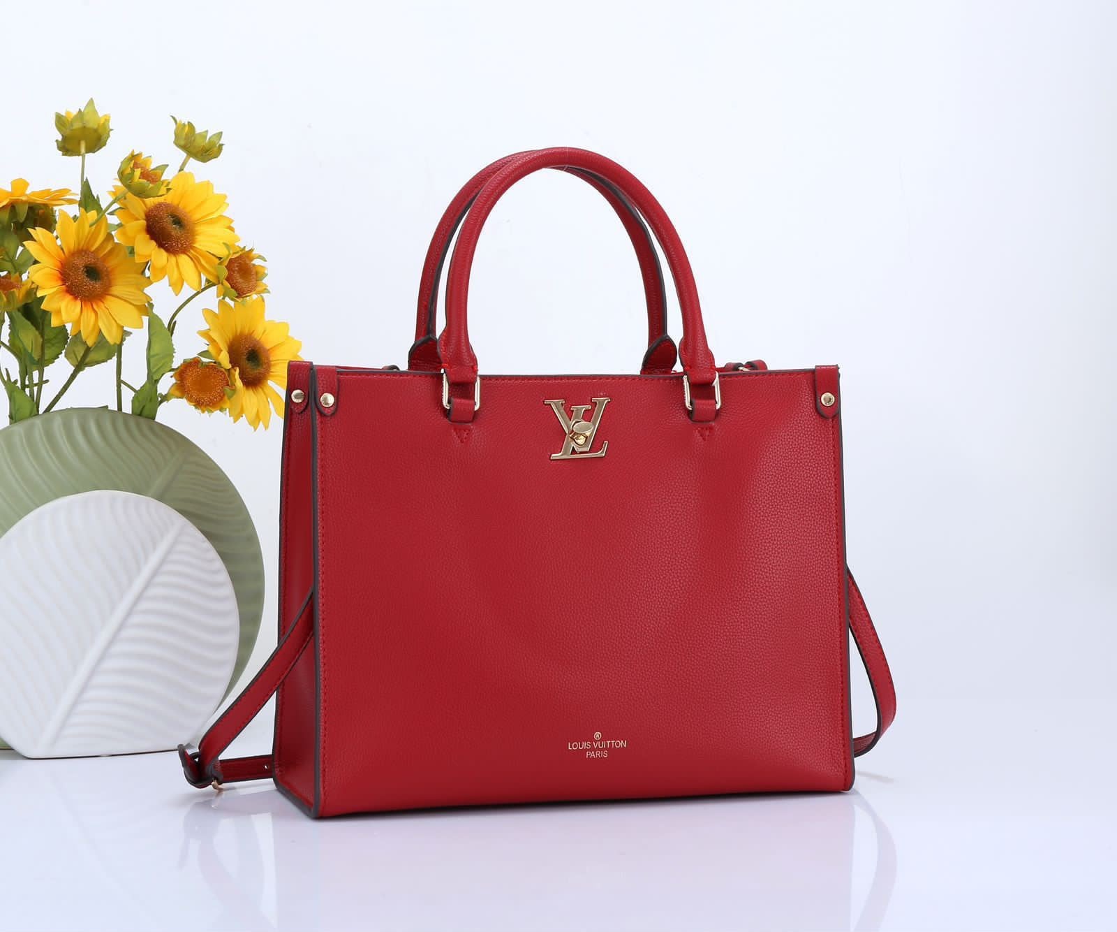 Louis Vuitton Lockme Tote PM (Scarlet Red)