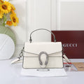 Gucci Dionysus Mini Top Handle Bag (White Leather)