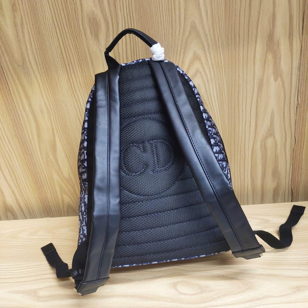 Dior Rider Backpack (Blue Dior Oblique Jacquard)