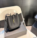 Saint LaurentToy 5 à 7 Bucket Bag (Black Grained Leather)