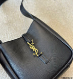 Saint LaurentToy 5 à 7 Bucket Bag (Black Grained Leather)