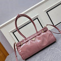 Prada Antique Nappa Leather Shoulder Bag (Dusty Pink / Rose)
