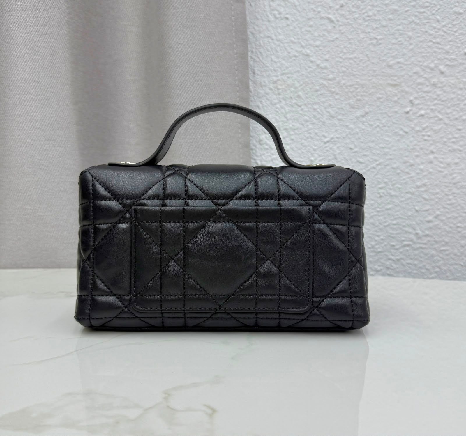 Lady Dior Miss Dior Flap Bag(Black)