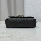 Lady Dior Miss Dior Flap Bag(Black)