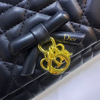 Lady Dior Miss Dior Flap Bag(Black)
