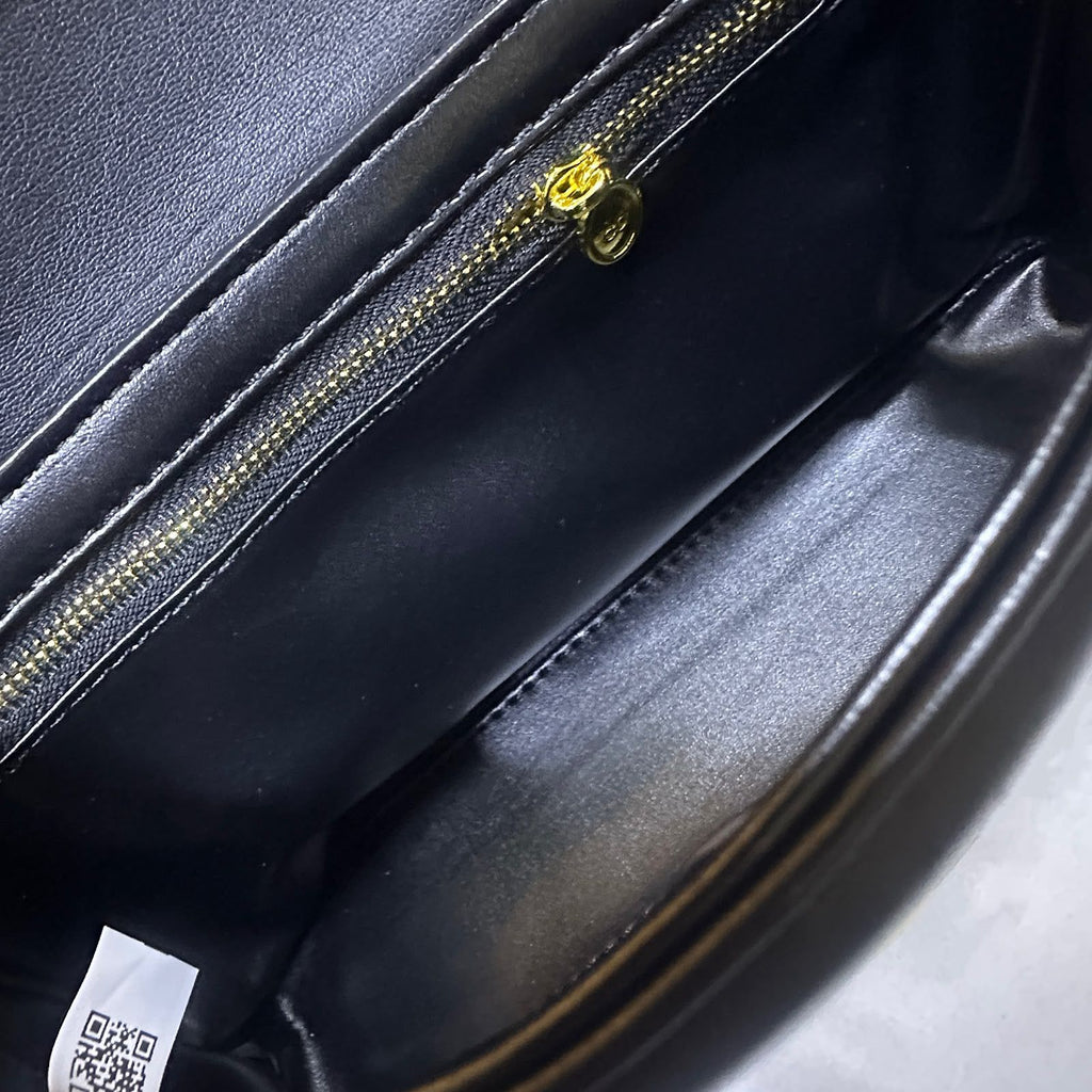 Lady Dior Miss Dior Flap Bag(Black)