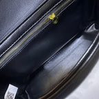Lady Dior Miss Dior Flap Bag(Black)