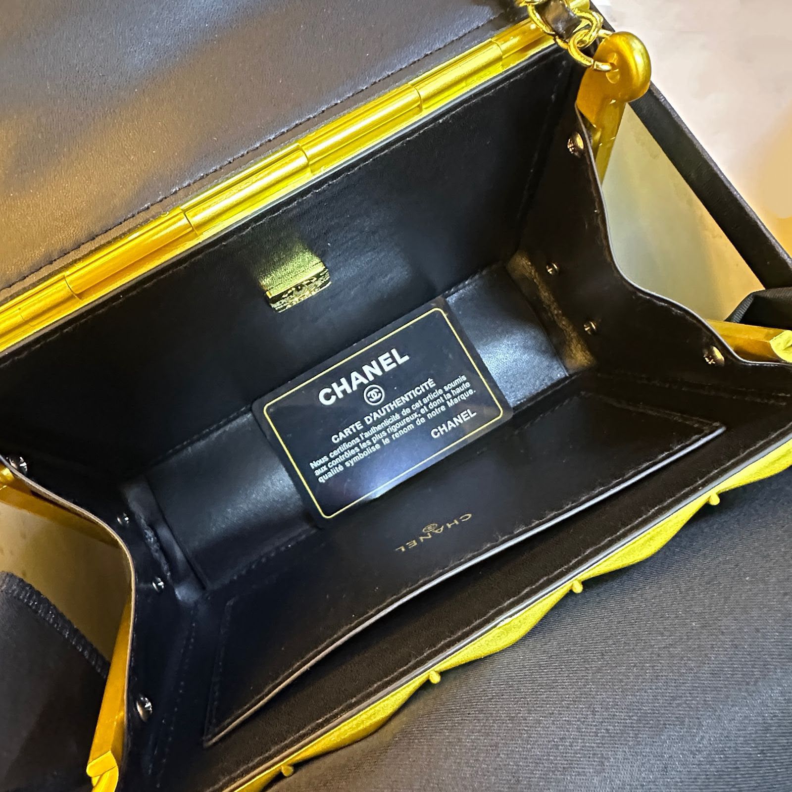 Chanel Wicker and Lambskin Flap Bag (Black & Gold)
