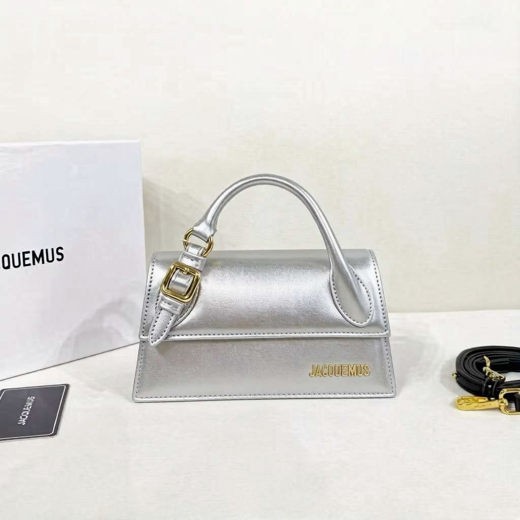 Jacquemus Le Chiquito Moyen (Silver)