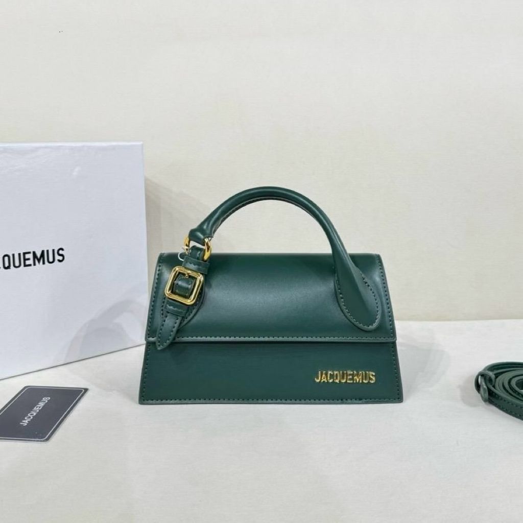Jacquemus Le Chiquito Moyen (Dark Green / Emerald)