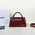 Jacquemus Le Chiquito Moyen (Burgundy / Dark Red)
