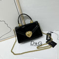 Dolce & Gabbana Devotion Top Handle Bag (Black)
