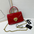 Dolce & Gabbana Devotion Top Handle Bag (Red)