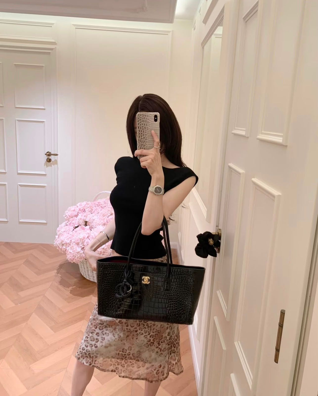 CC Shopping Tote / Executive Tote (Black)