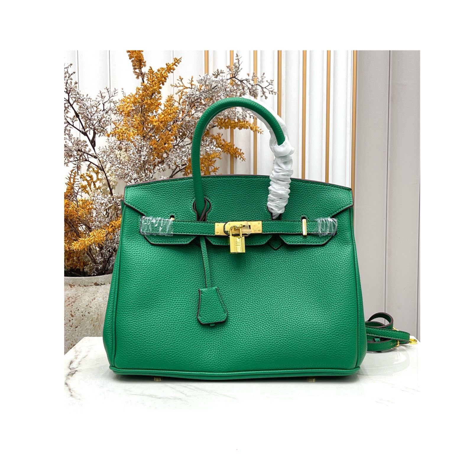 Hermès Birkin 25 Togo (Vert Bambou)