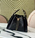 Chanel Grained Calfskin In The Loop Tote Bag (Black)