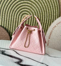 Chanel Grained Calfskin In The Loop Tote Bag (Light Pink)