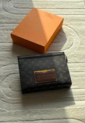 Louis Vuitton Monogram Eclipse "Articles de Voyage" Pouch Voyage (Charcoal / Brown Badge)