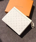 Louis Vuitton Monogram Pouch Voyage (White / Light Grey Monogram)