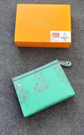 Louis Vuitton Monogram Camouflage Pouch Voyage (Mint Green / Khaki Graphic)