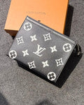 Louis Vuitton Giant Monogram Pouch Voyage (Black / White)
