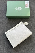 Goyard Goyardine Jouvence Pouch (White / Light Grey)