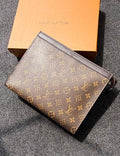 Louis Vuitton Monogram Pouch Voyage (Classic Brown)