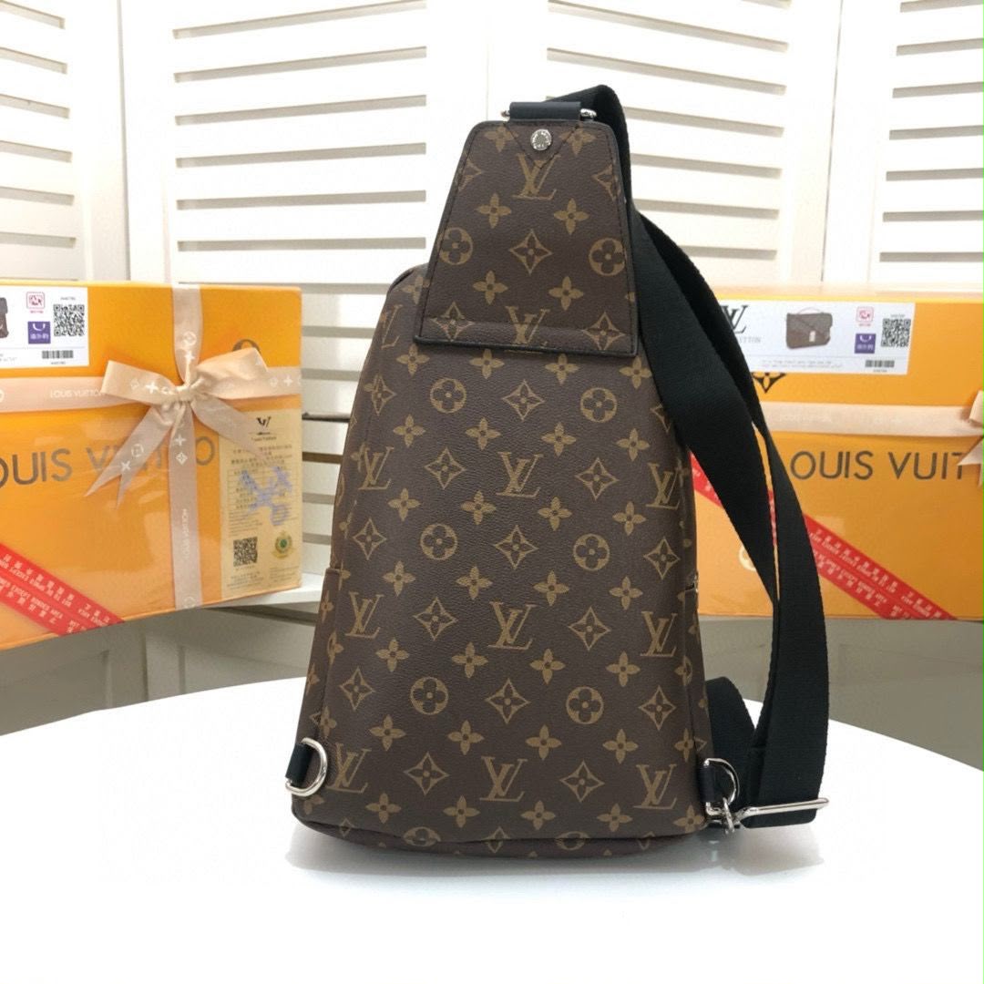 Louis Vuitton Avenue Slingbag Monogram Canvas (Brown / Tan)