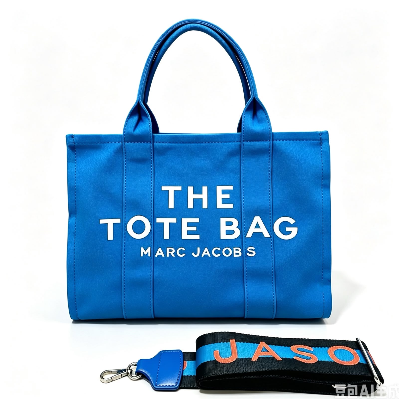 Marc Jacobs The Canvas Tote Bag (Bright Blue / Electric Blue)