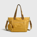 Alo Yoga Recycled Off-Duty Tote (Golden Ochre / Mustard Yellow)