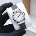 Hublot Classic Fusion Titanium 30mm (White / Grey Rubber / Steel)