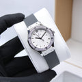 Hublot Classic Fusion Titanium Diamonds 30mm (White / Grey Rubber / Steel)