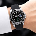 Rolex GMT-Master II Black Bezel (Steel / Black Rubber)