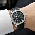 Patek Philippe Aquanaut Annual Calendar (Black / Steel)
