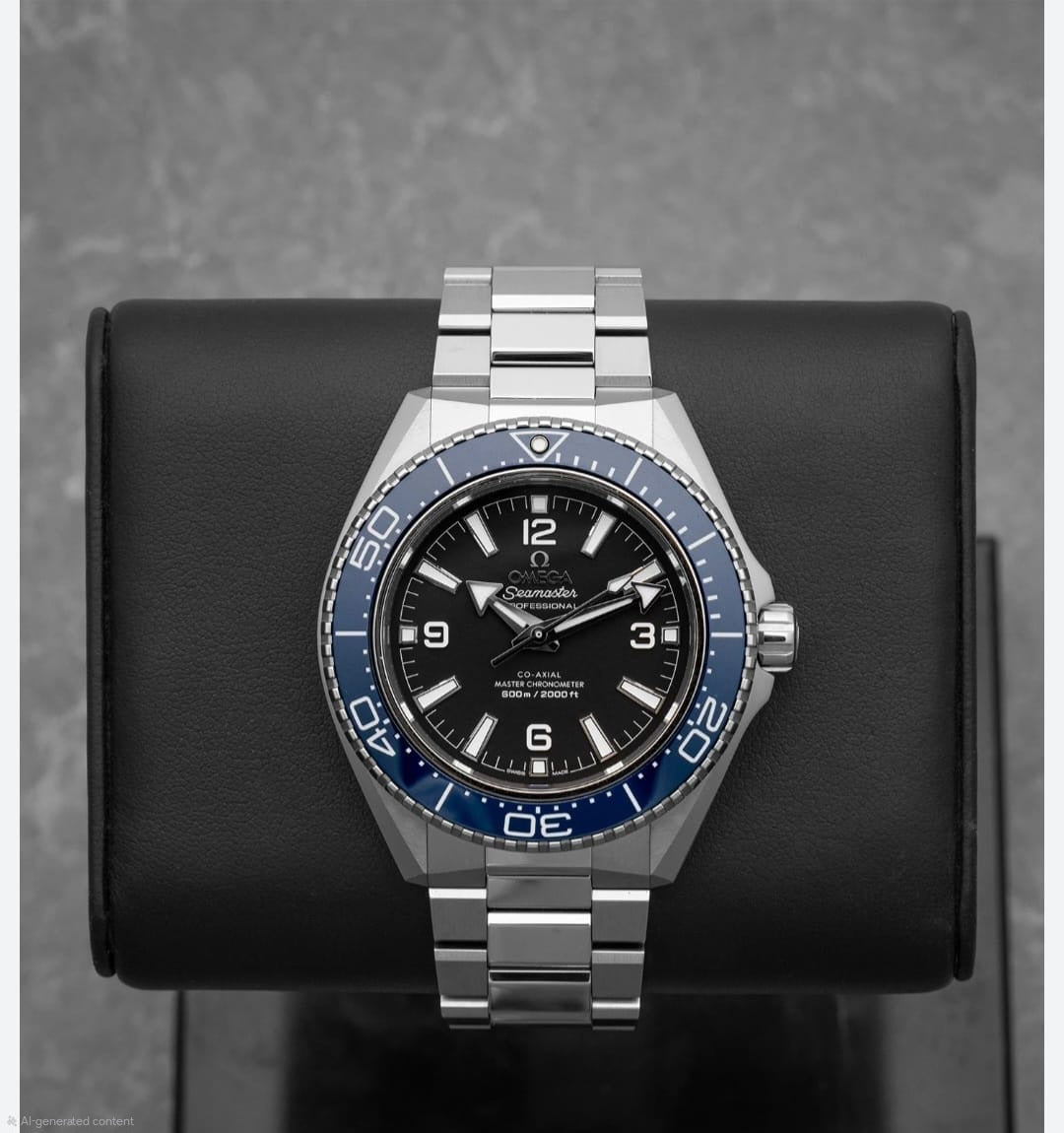 Omega Seamaster Planet Ocean 600M Co-Axial Master Chronometer (Blue / Steel)