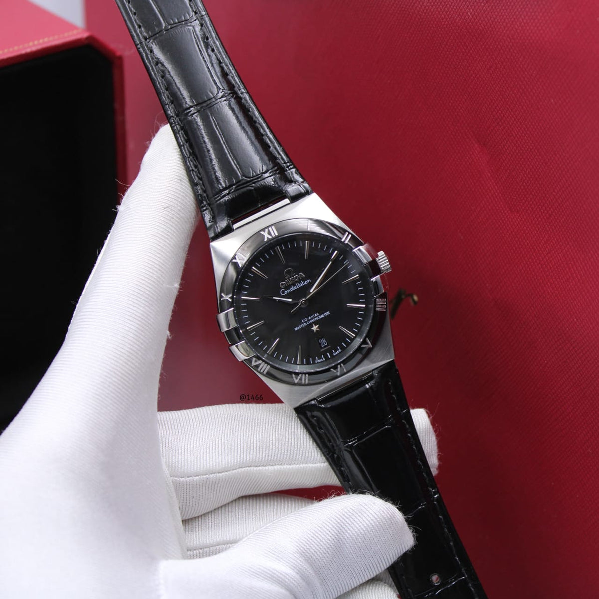 Omega Constellation Co-Axial Master Chronometer (Black / Silver)