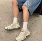LOEWE + ON Cloud rubber-trimmed recycled-mesh sneakers